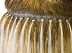 Cold fusion hair extensions