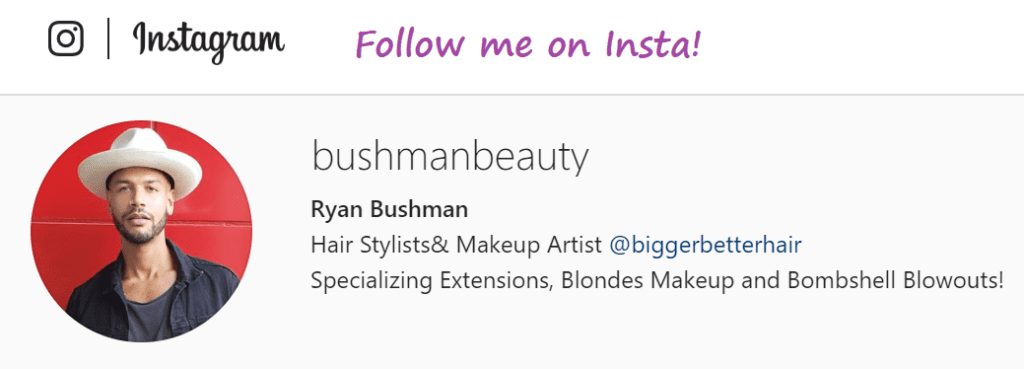 Ryan Bushman | Top Dallas Hair Stylist on Instagram